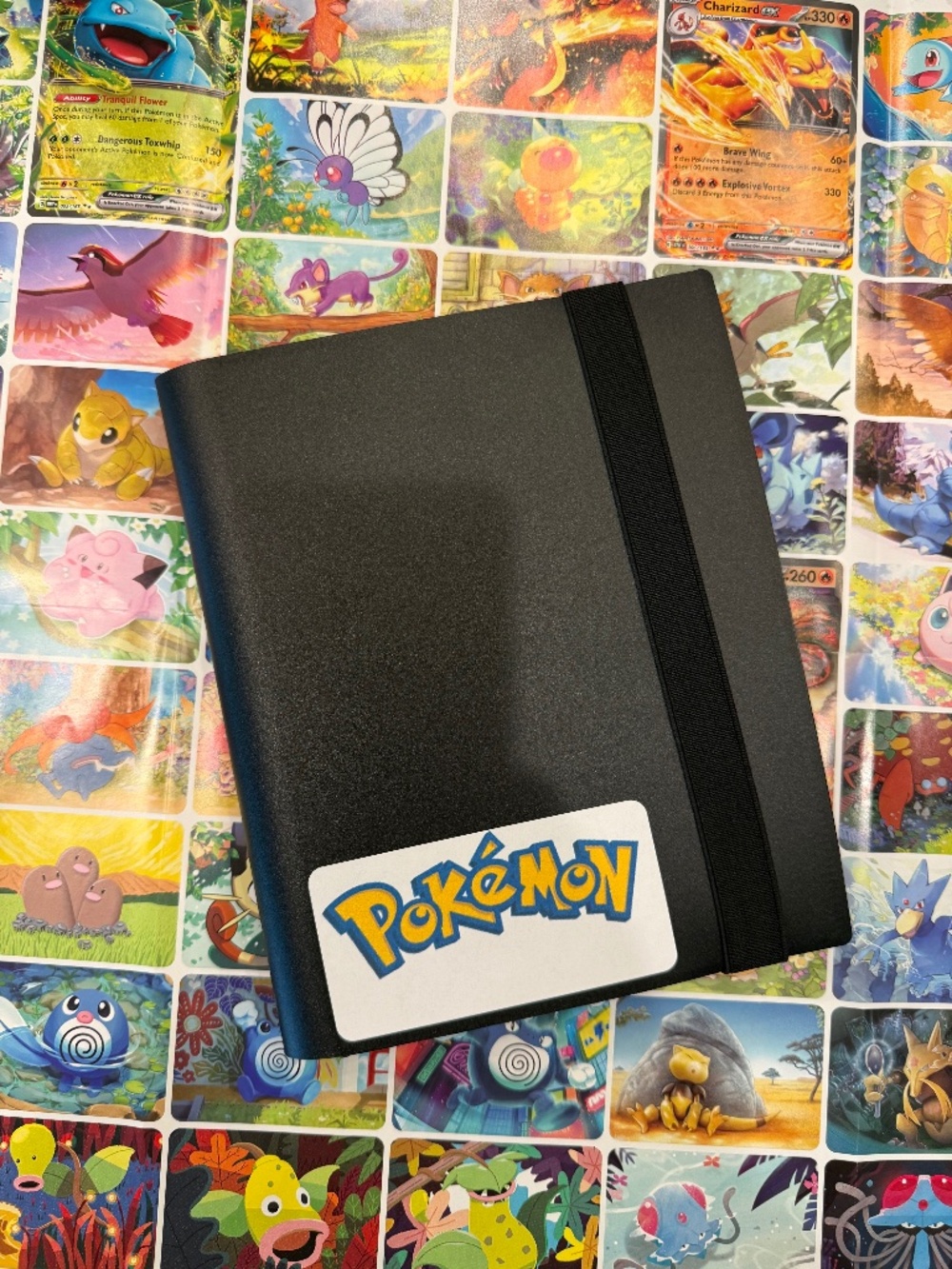 Pokemon Electric-Type Binder - 150+ cards - Pikachu, Regieleki VMAX, Holos, etc